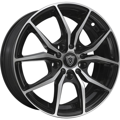 G-Line G5225 Machined Black wheel