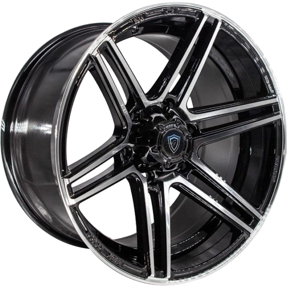 G-Line G6013 Black Machined Wheel
