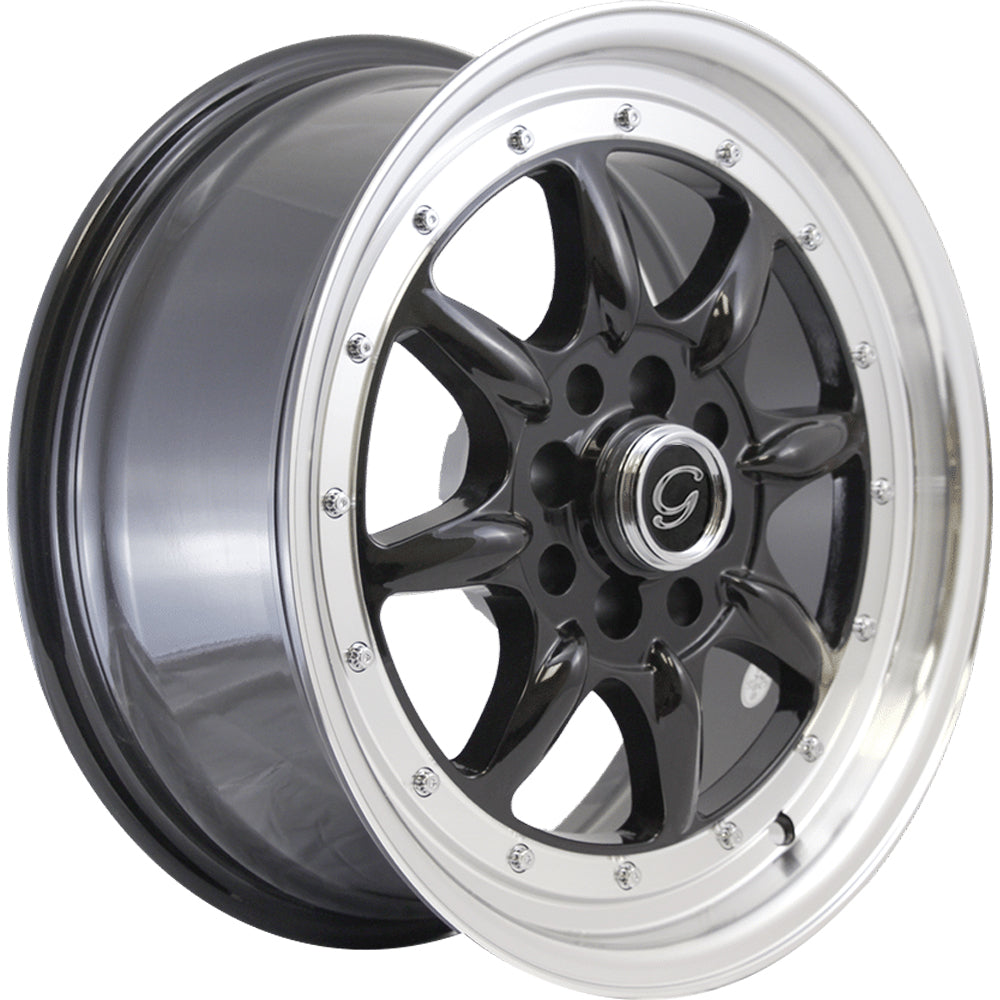 G-Line G8006 Black Polished Wheel
