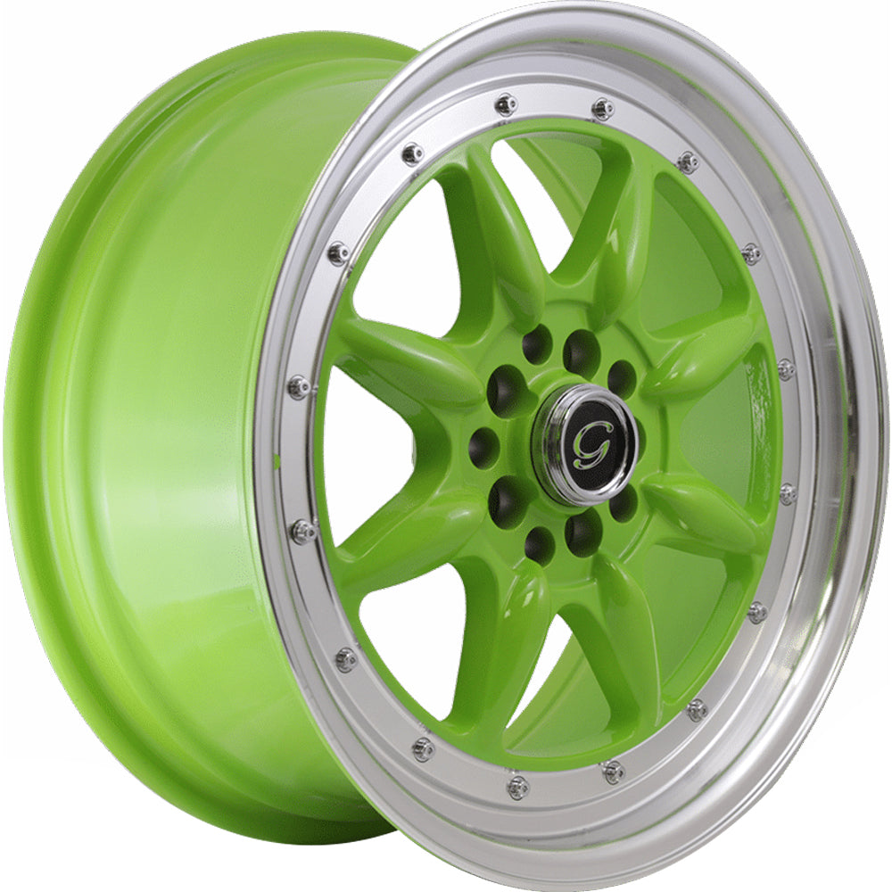 G-Line G8006 Green Polished Wheel
