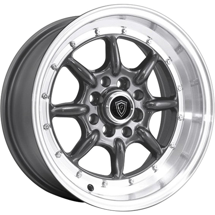G-Line G8006 Gunmetal Polished Wheel