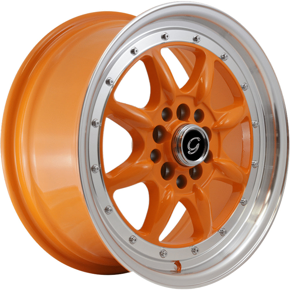 G-Line G8006 Orange Polished Wheel