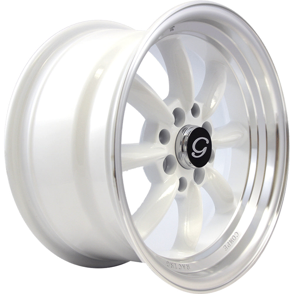 G-Line G8014 White Polished Wheel