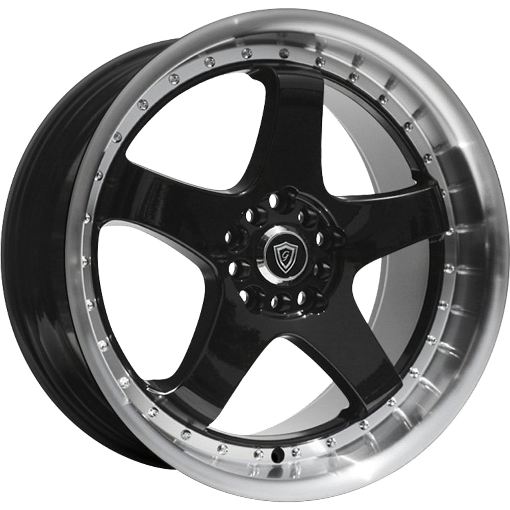 G-Line G8073 Black Polished Wheel