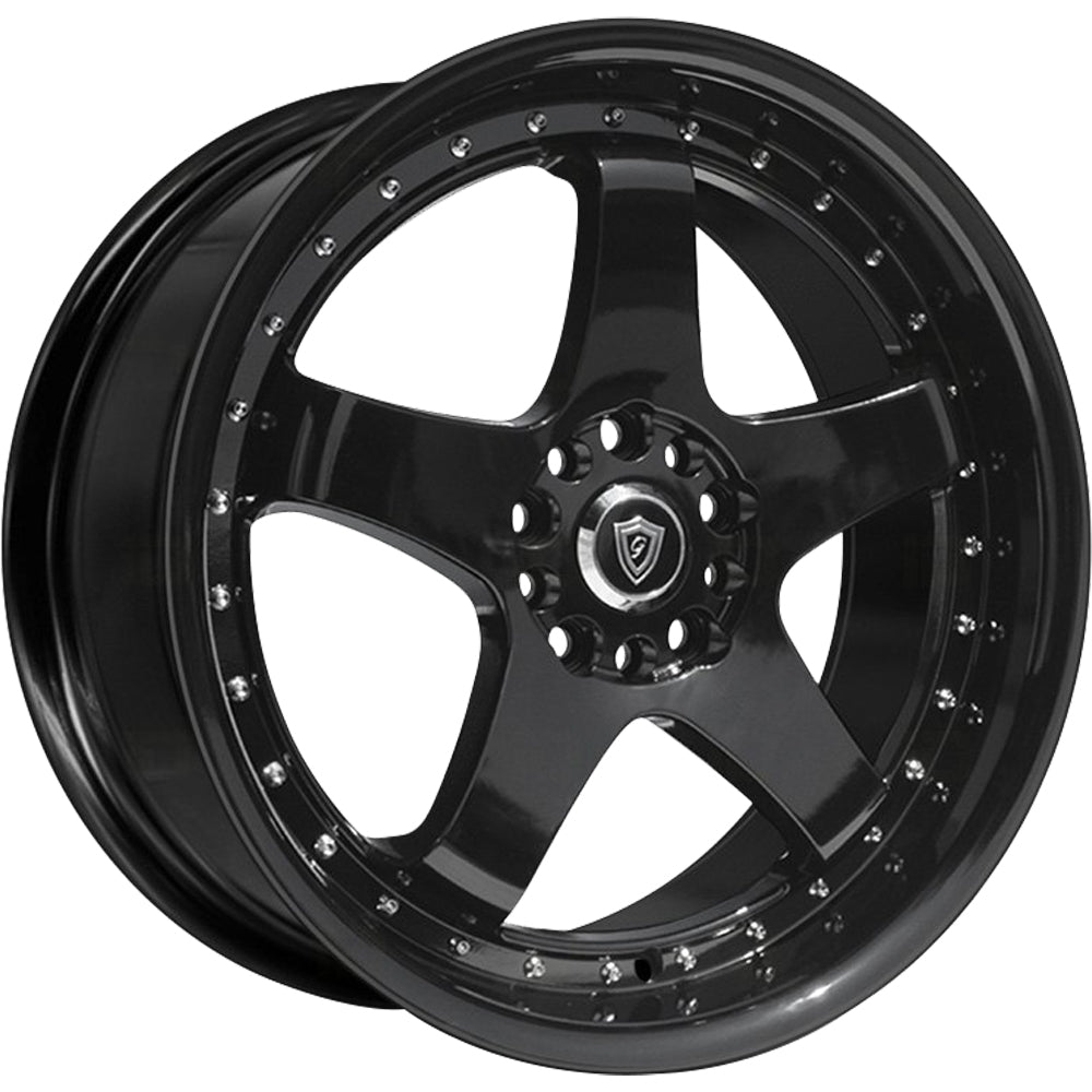G-Line G8073 Gloss Black Wheel