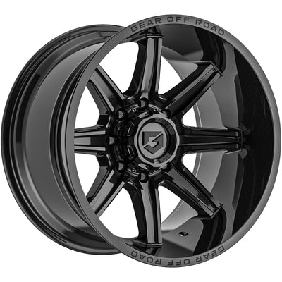 Gear Off-Road 765B Gloss Black Wheel