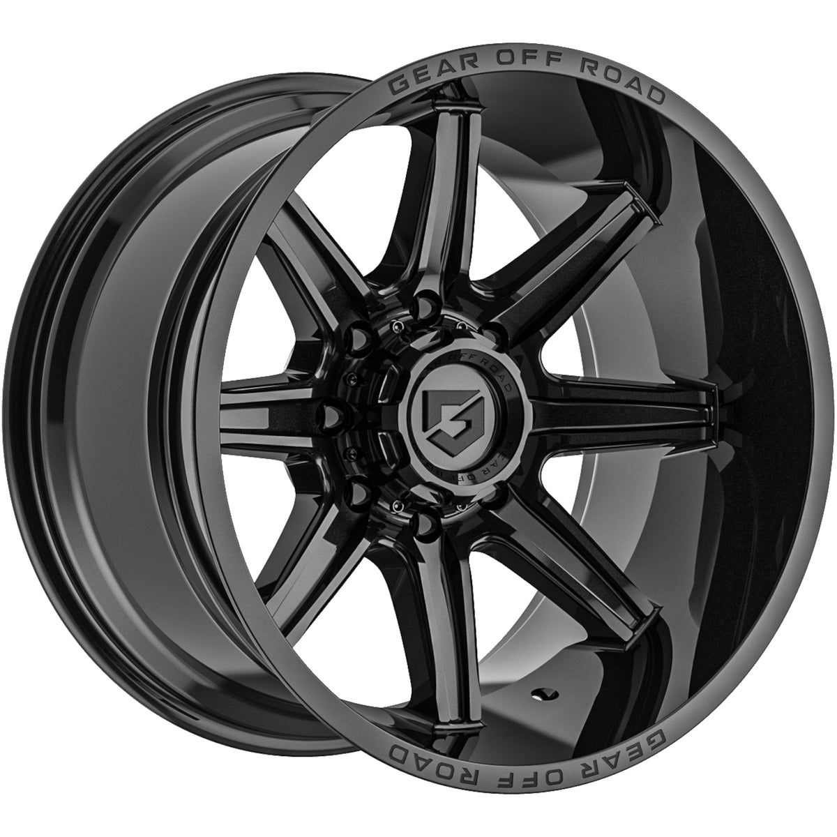 Gear Off-Road 765B Gloss Black Wheel
