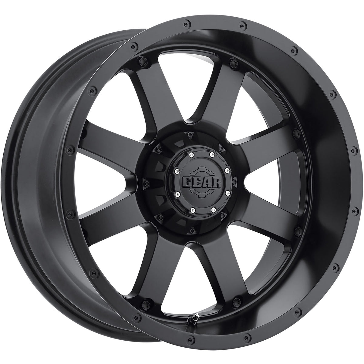 Gear Off-Road Big Block Satin Black Wheel