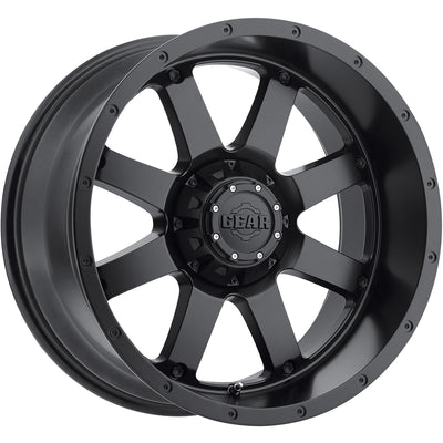 Gear Off-Road Big Block Satin Black Wheel
