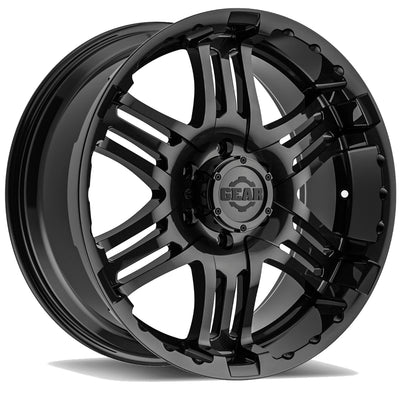 Gear Off-Road Double Pump Gloss Black Wheel
