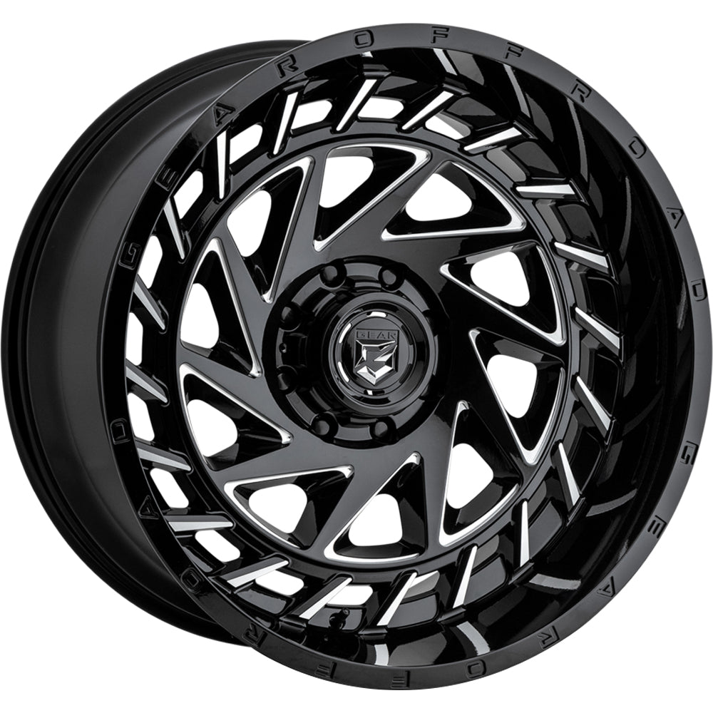 Gear Off-Road End Game Black Milled Wheel