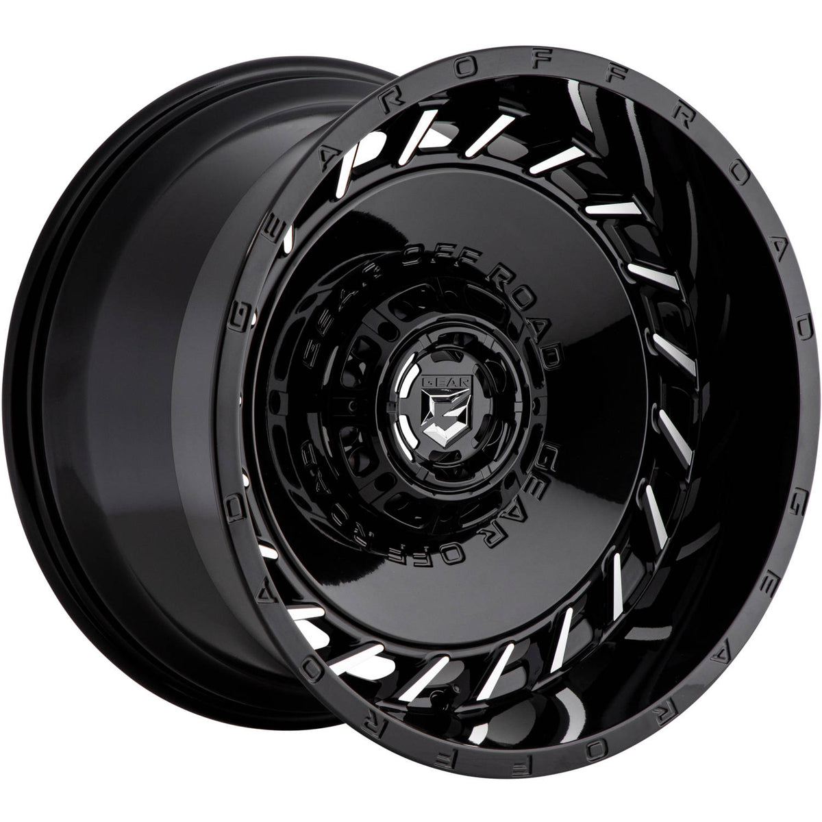 Gear Off-Road Orbit Black Machined Wheel
