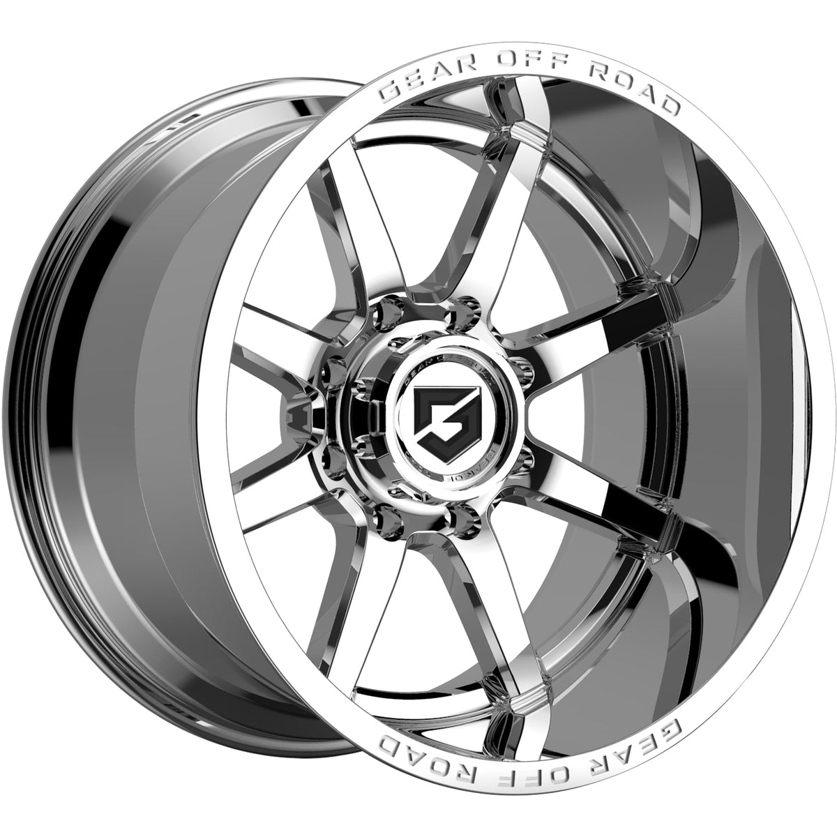 Gear Off-Road Pivot Chrome Wheel