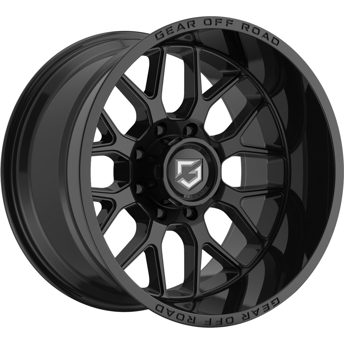 Gear Off-Road Raid Gloss Black Wheel