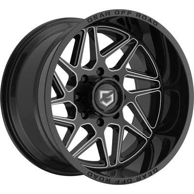 Gear Off-Road Ratio Black Milled Wheel