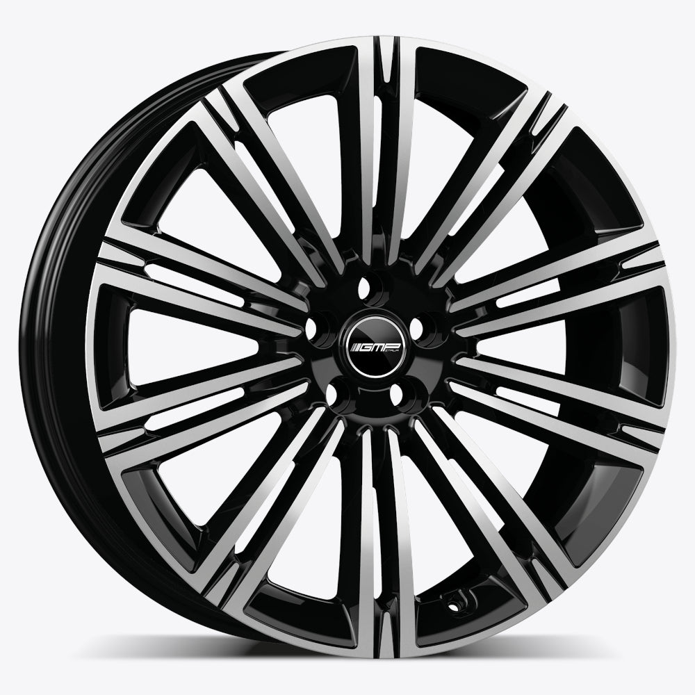 GMP Italia Experience Black Machined Wheel