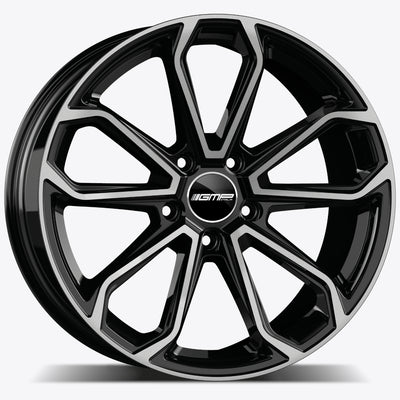 GMP Italia Furiosa Black Machined Wheel