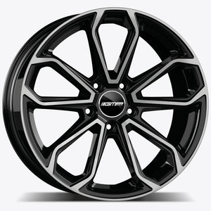 GMP Italia Furiosa Black Machined wheel