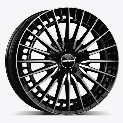 GMP Italia Qstar Black Machined wheel