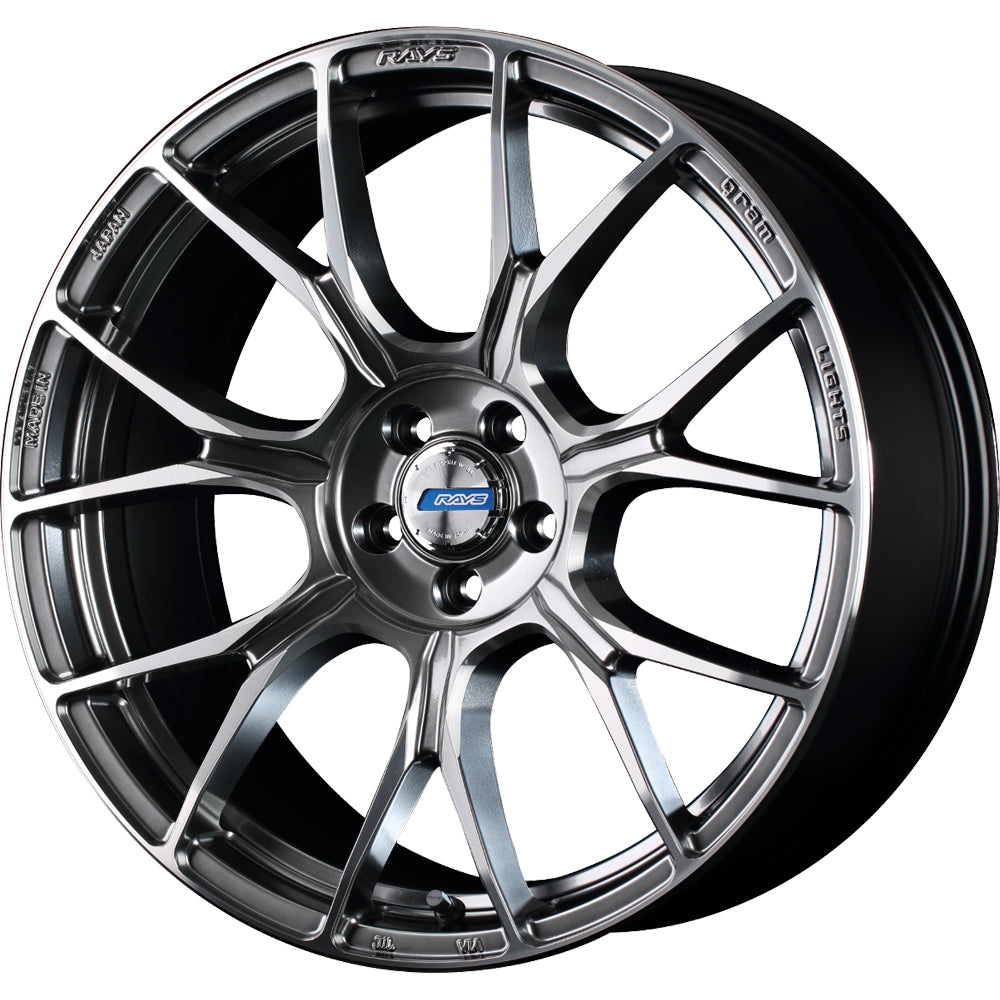 Gram Lights 57BNA Silver Machined Wheel