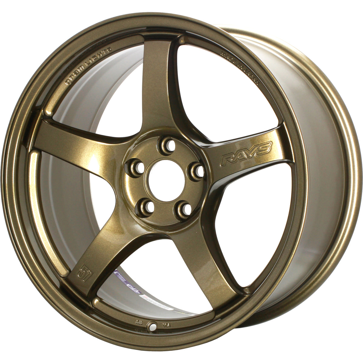 Gram Lights 57CR Gold Wheel