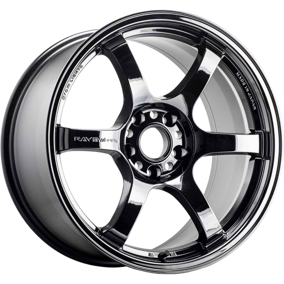 Gram Lights 57DR Black Chrome Wheel