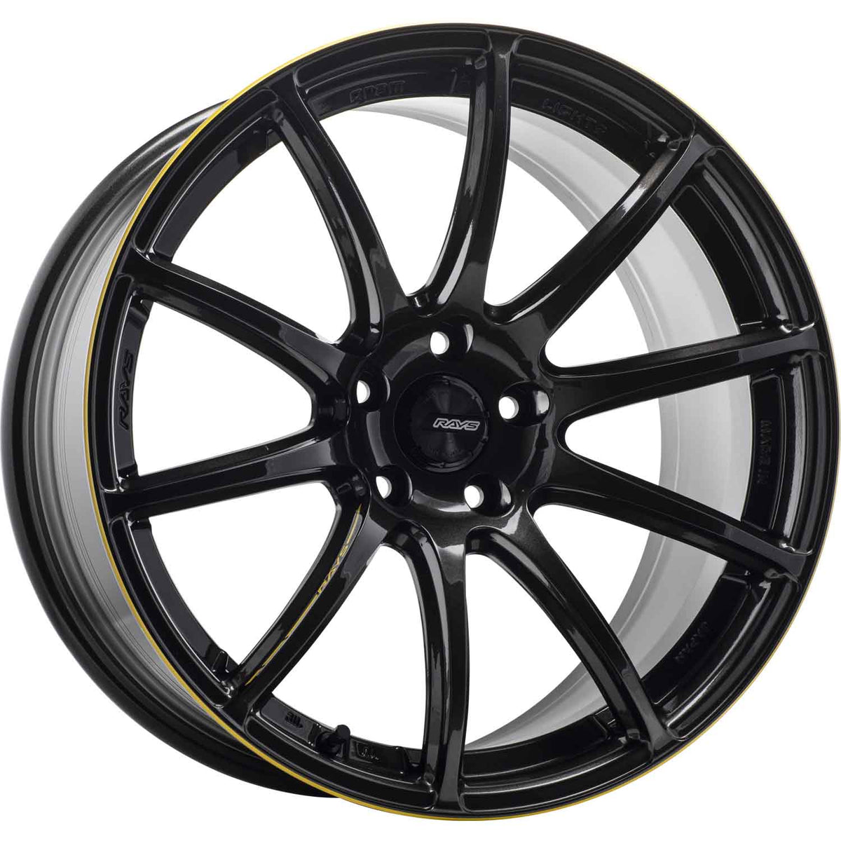 Gram Lights 57Transcend Unlimited Gunmetal Wheel
