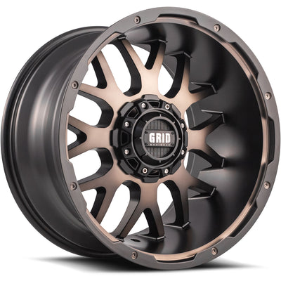 Grid GD02 Bronze Black wheel