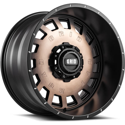 Grid GD03 Bronze Black wheel