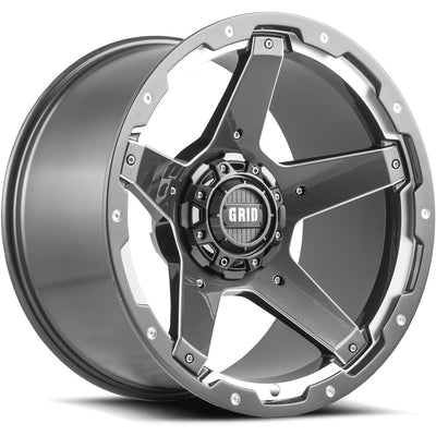 Grid GD04 Graphite Milled Wheel