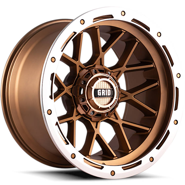 Grid GD13 Bronze Machined Wheel