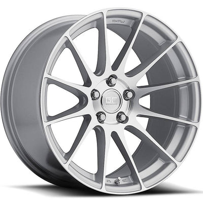 Ground Force GF6 Silver Machined Wheel