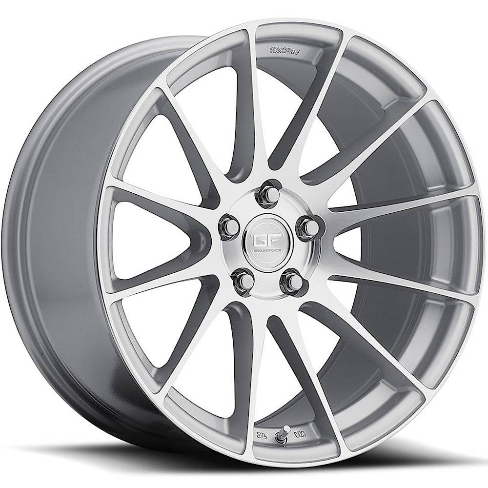 Ground Force GF6 Silver Machined Wheel
