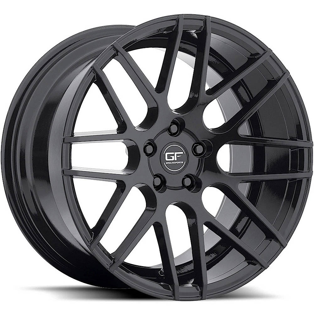 Ground Force GF7 Gloss Black wheel