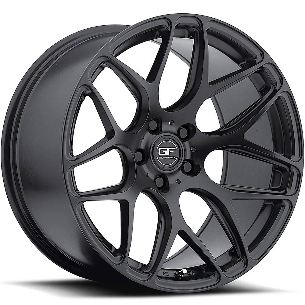 Ground Force GF9 Satin Black Wheel