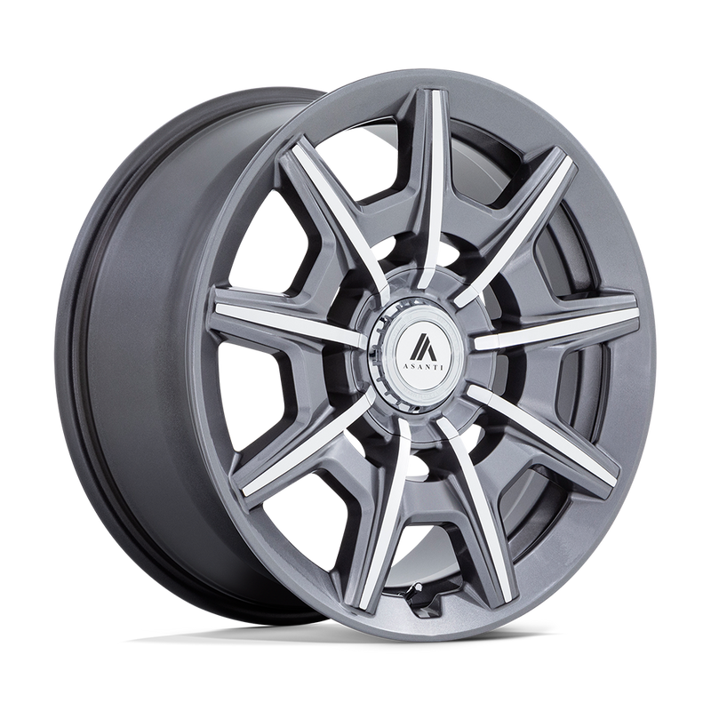 Asanti Black ABL-41 ESQUIRE Gray wheel