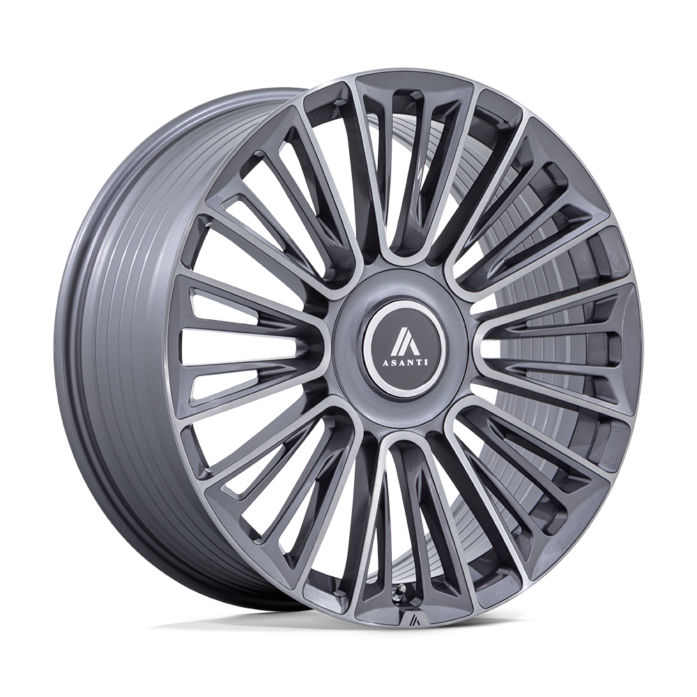 Asanti Black AB049 Gray wheel