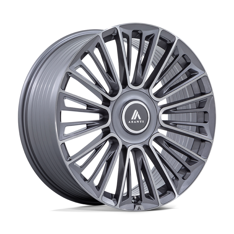 Asanti Black AB049 Gray wheel