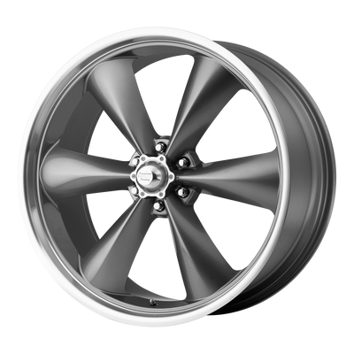 American Racing AR104 TORQ THRUST ST Gray wheel