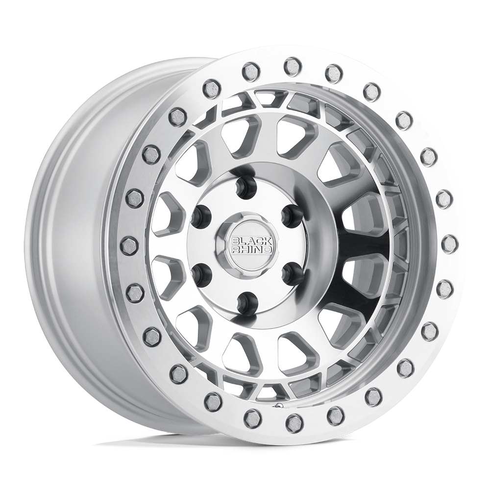 Black Rhino PRIMM BEADLOCK Silver wheel