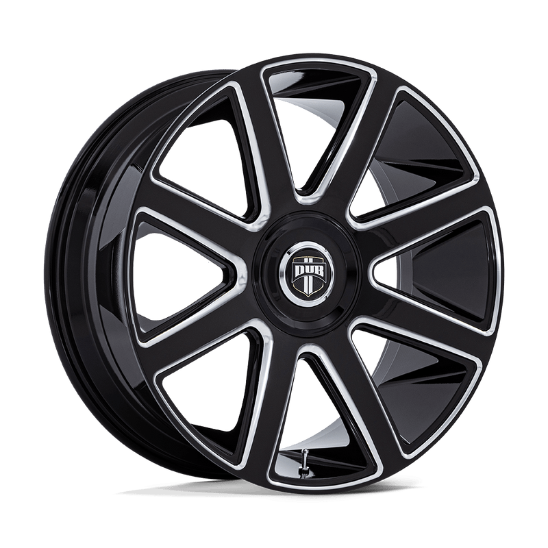 DUB 1PC Pull Black wheel