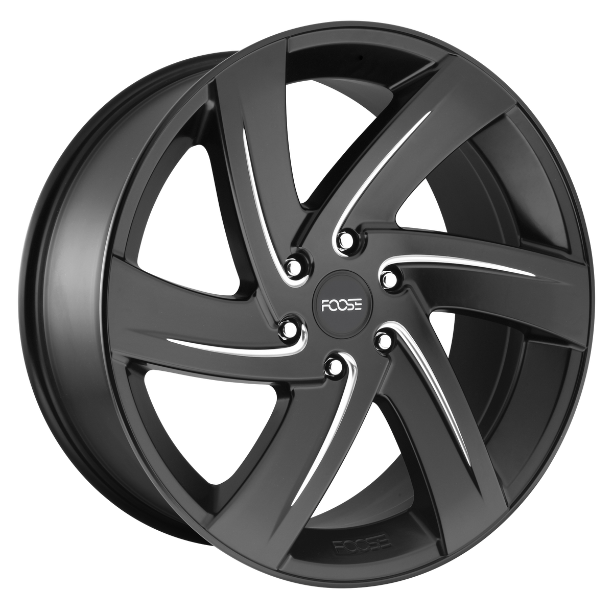 Foose 1PC F167 BODINE Black wheel
