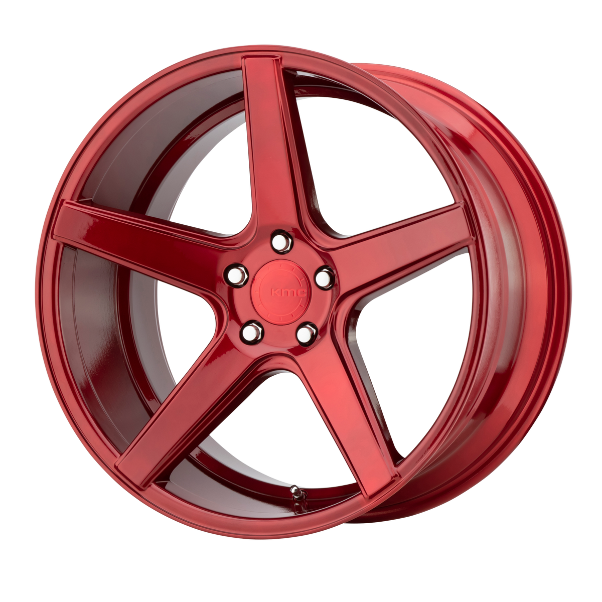 KMC KM685 DISTRICT Red wheel