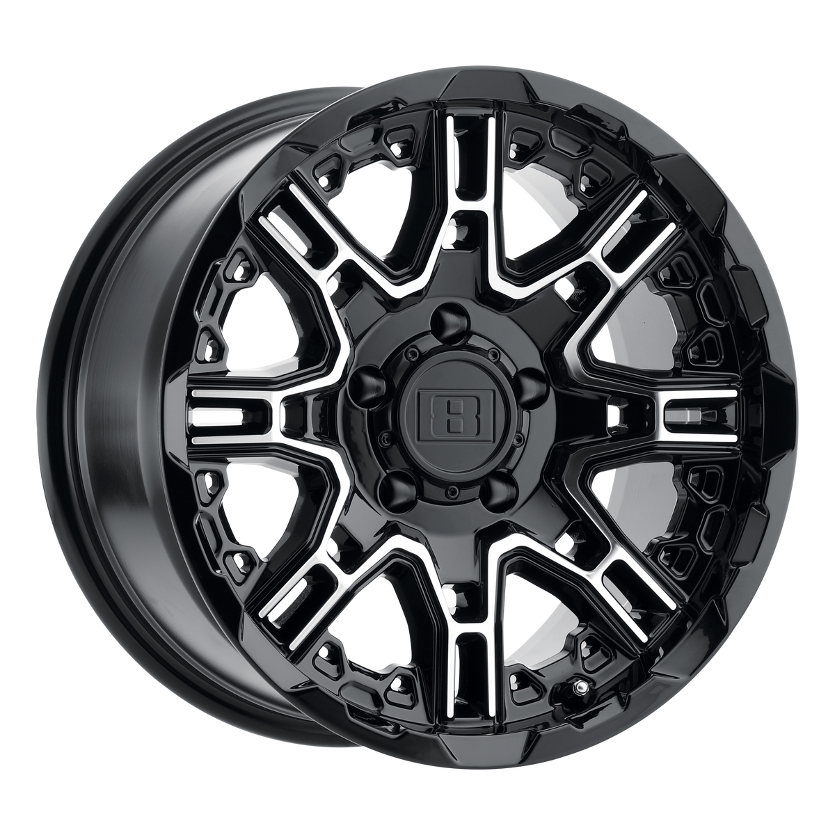 Level 8 SLINGSHOT Machined wheel