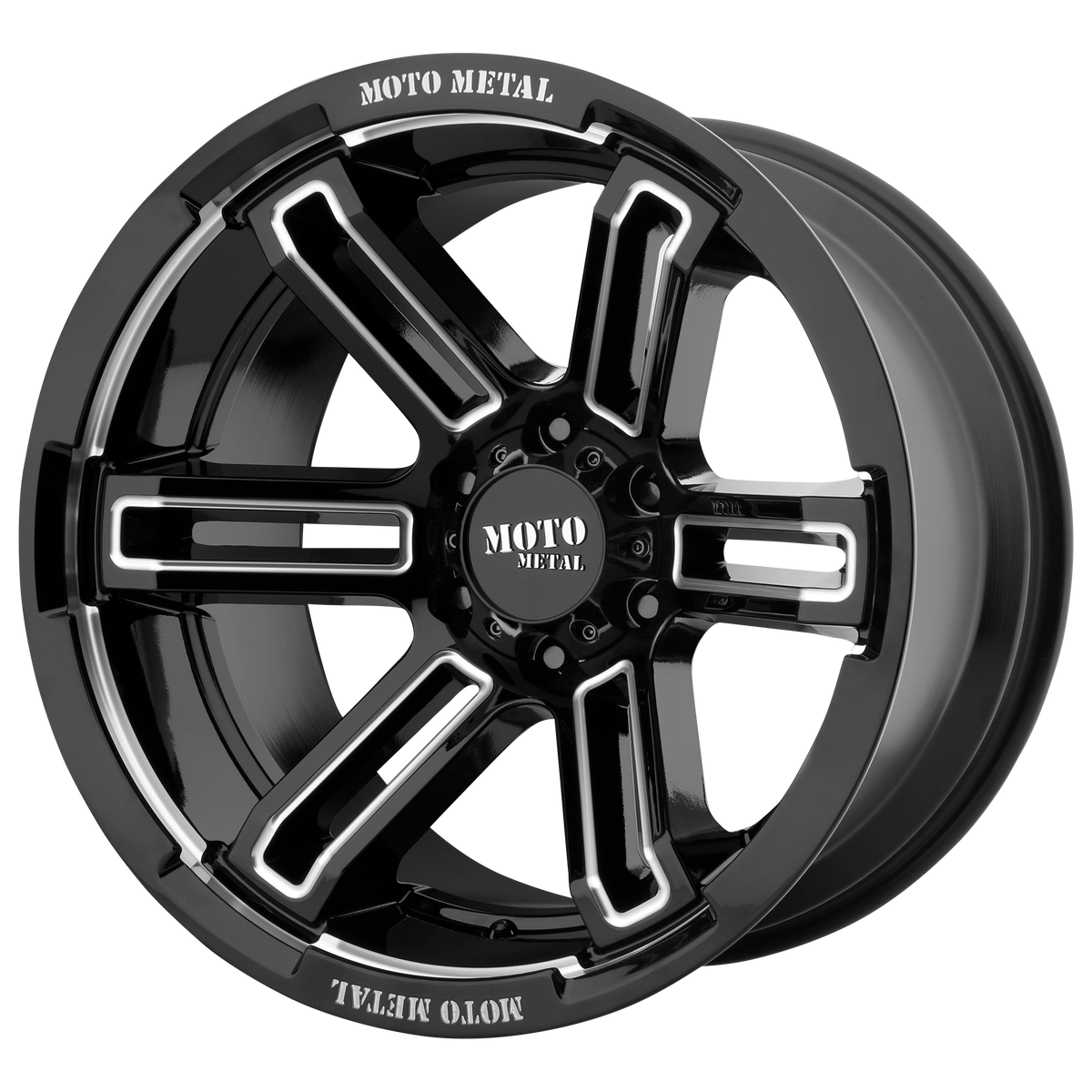 Moto Metal MO991 RUKUS Black wheel