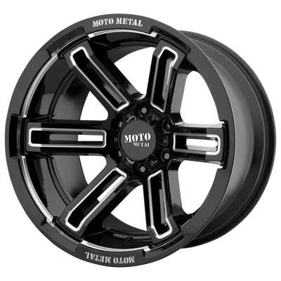 Moto Metal MO991 RUKUS Black wheel