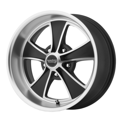 American Racing Vintage VN808 MACH 5 Black wheel