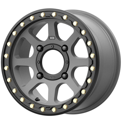XD Powersports XS234 ADDICT 2 BEADLOCK Gray wheel