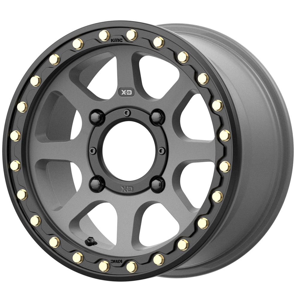 XD Powersports XS234 ADDICT 2 BEADLOCK Gray wheel