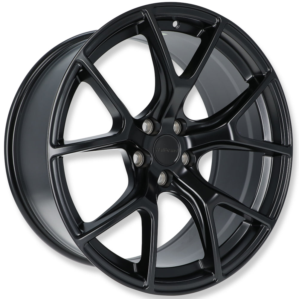 Halibrand Split-Spoke Semi Gloss Black Wheel